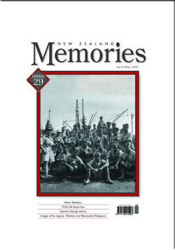 New Zealand Memories Issue 29